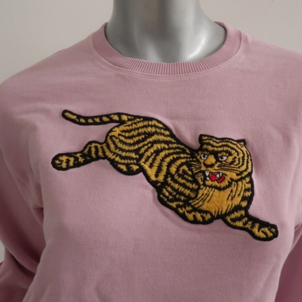 Kenzo Jumping Tiger Sweatshirt Pink - Picture 5 of 6